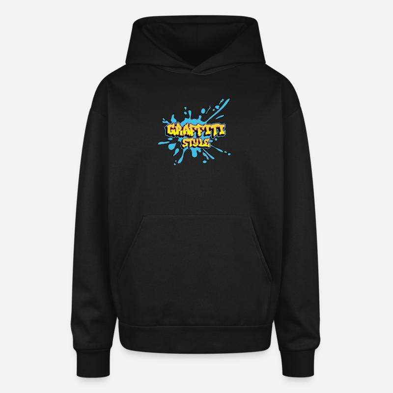 Graffiti Text Style Design🎨 with a splash of blue