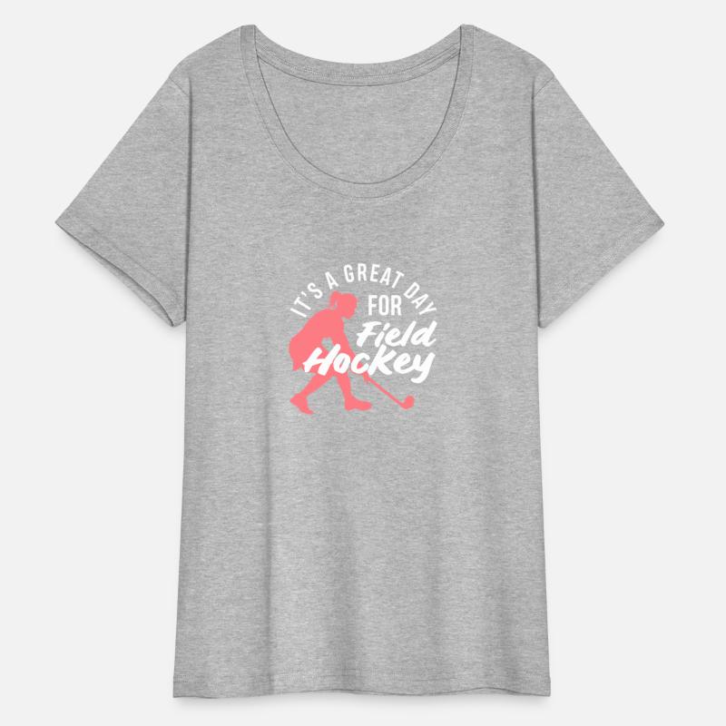 Great Day for Field Hockey Player Spirit